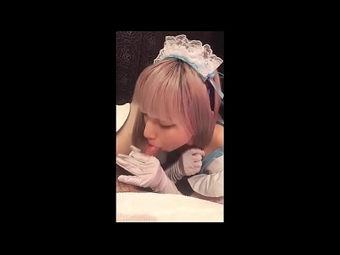 ❤️ Idolo giapponese [mayuka], costume da cameriera francese, parte 1, pompino e masturbazione con lozione ❤❌ Video cazzo à co.stroybassein.ru ❌️